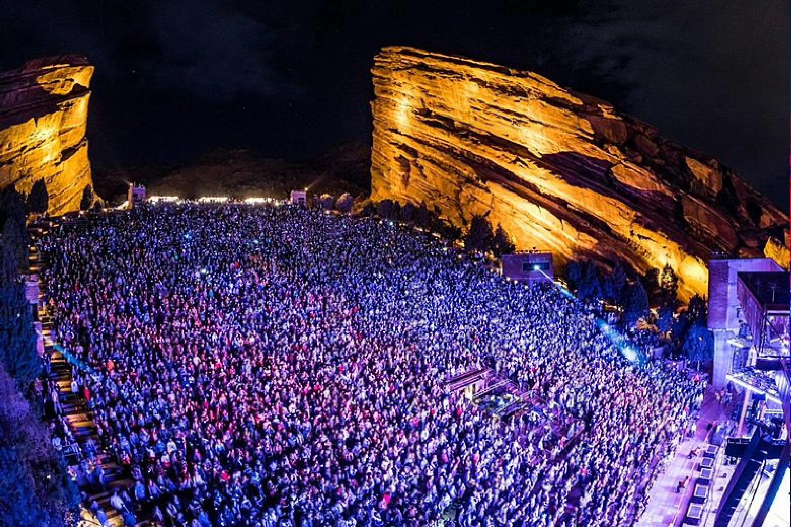 Colorado Springs to Red Rocks luxury shuttle and limo service